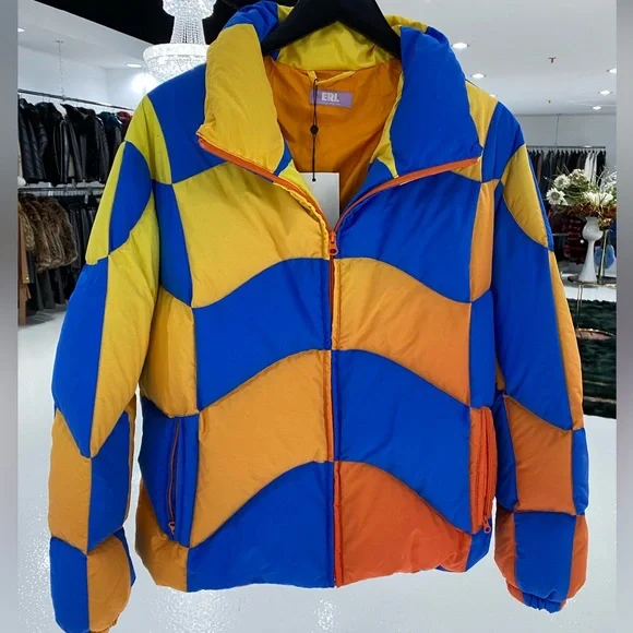 ERL | Jackets & Coats | Erl Puffer Jacket Multicolored ERL | Jackets & Coats | Erl Puffer Jacket Multicolored